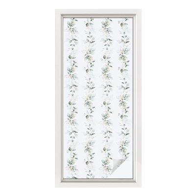 Matinė plėvelė langams su vitražo efektu Augalų žavesys