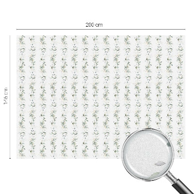 Matinė plėvelė langams su vitražo efektu Augalų žavesys