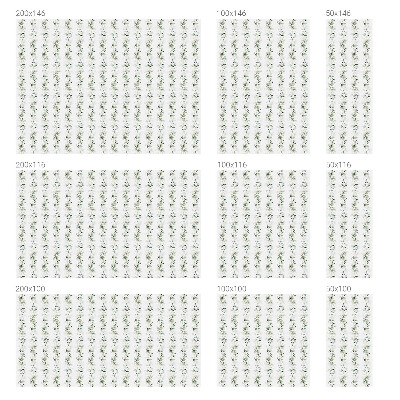 Matinė plėvelė langams su vitražo efektu Augalų žavesys