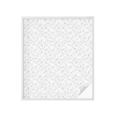 Pieninė plėvelė langams su raštu Geometriniai raštai