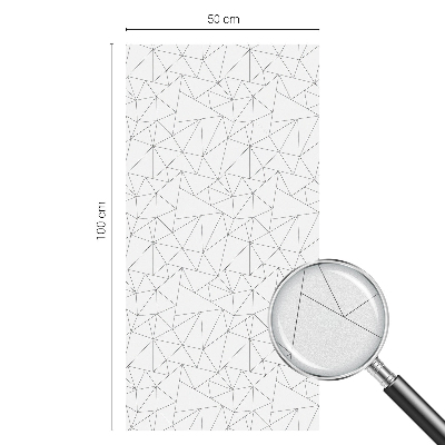 Pieninė plėvelė langams su raštu Geometriniai raštai