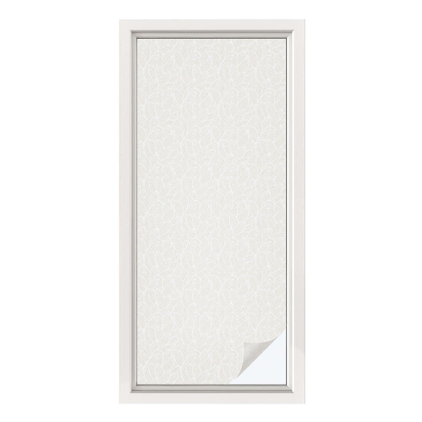 Pieninė plėvelė langams su raštu Augalų ornamentas