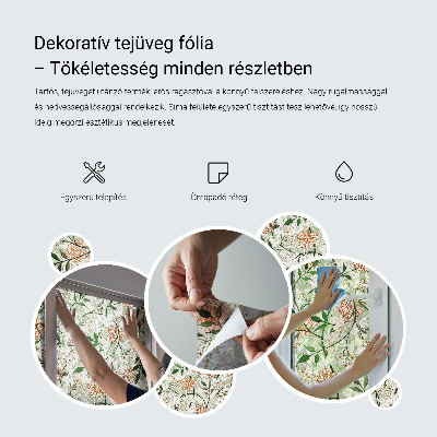 Plėvelė langams privatumui vitražas Geometrinės figūros