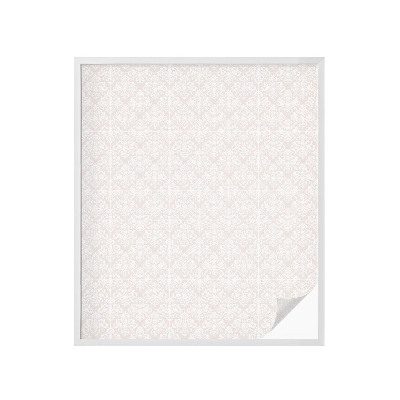 Nepermatoma plėvelė langams Augalų ornamentas