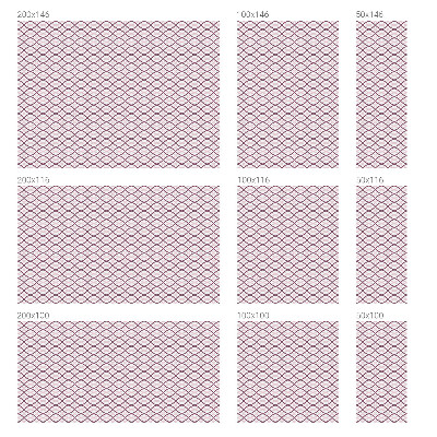 Plėvelė langams privatumui vitražas Ovalios formos