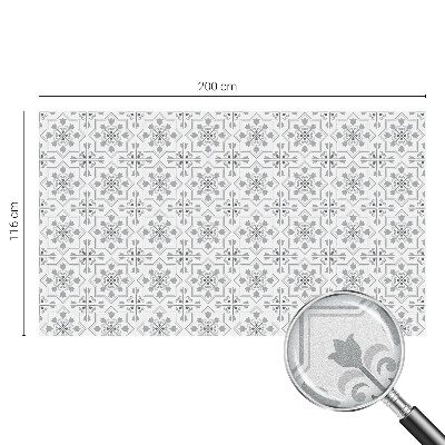 Pieninė plėvelė langams su raštu Simetriniai ornamentai