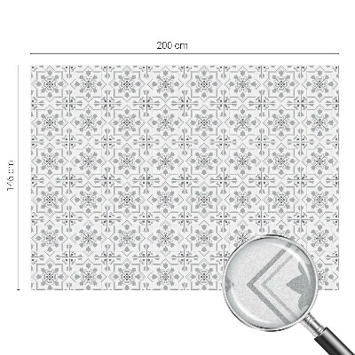 Pieninė plėvelė langams su raštu Simetriniai ornamentai