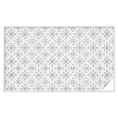 Pieninė plėvelė langams su raštu Simetriniai ornamentai