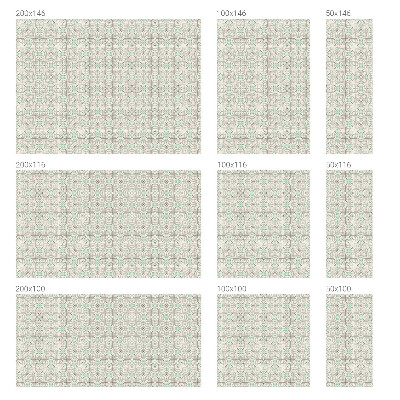 Plėvelė langams privatumui vitražas Gėlių plytelės