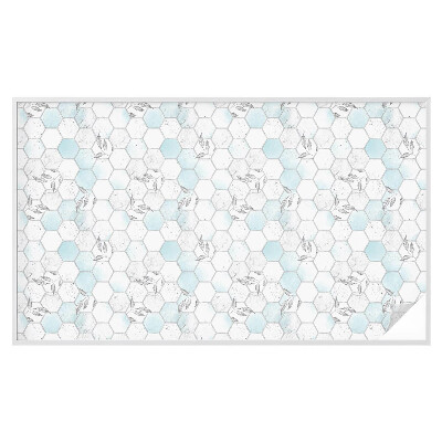 Matinė klijuojama plėvelė langams Lapų plytelės