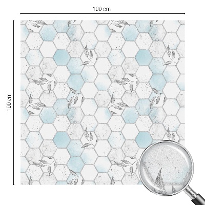 Matinė klijuojama plėvelė langams Lapų plytelės