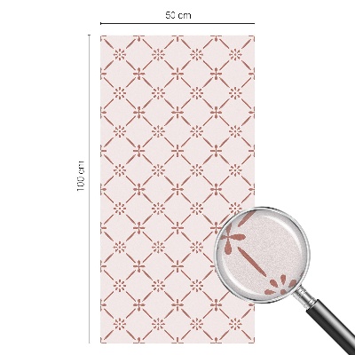 Pieninė plėvelė langams su raštu Gėlių raštai