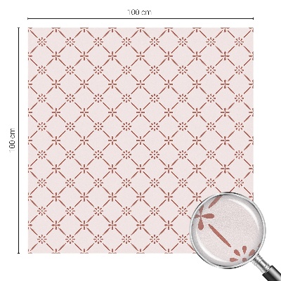 Pieninė plėvelė langams su raštu Gėlių raštai