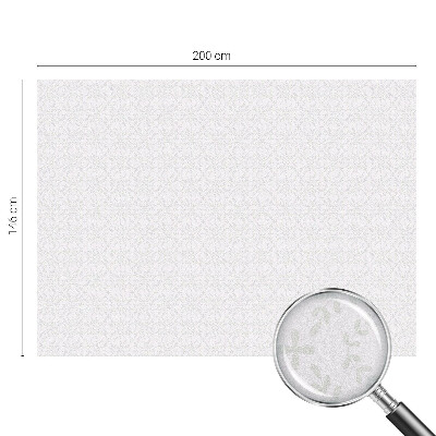 Matinė klijuojama plėvelė langams Augalų simetrija