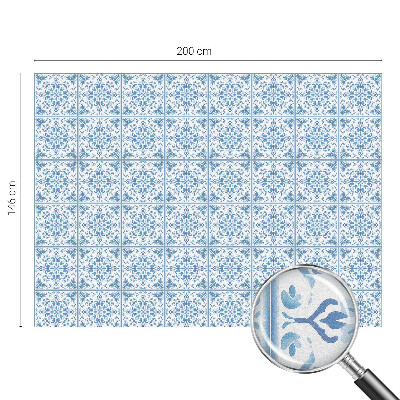 Pieninė plėvelė langams su raštu Gėlių ornamentai