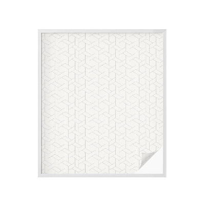 Plėvelė langams privatumui vitražas Geometrinis pynimas