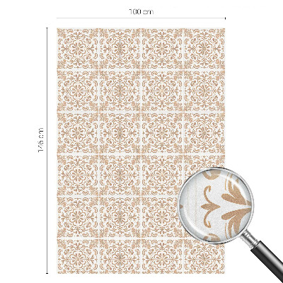 Matinė klijuojama plėvelė langams Klasikinis ornamentas