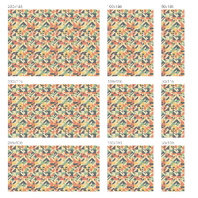 Matinė plėvelė langams su vitražo efektu Geometrijos energija