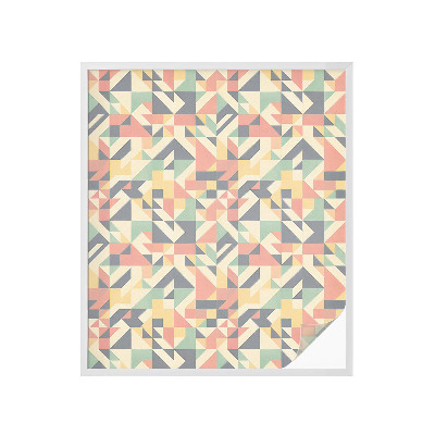 Matinė plėvelė langams su vitražo efektu Geometrijos energija