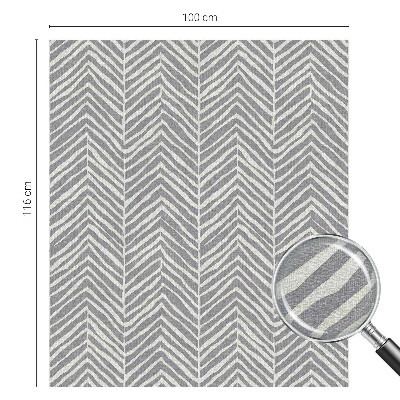 Nepermatoma plėvelė langams Zigzago raštas