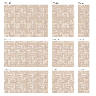 Matinė klijuojama plėvelė langams Geometrinis raštas