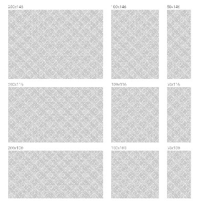 Matinė plėvelė langams su vitražo efektu Geometrinis elegancija