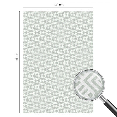 Plėvelė langams privatumui vitražas Geometrinis motyvas