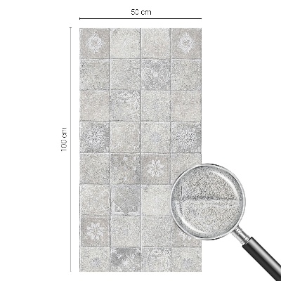 Matinė klijuojama plėvelė langams Dekoratyvinė keramika