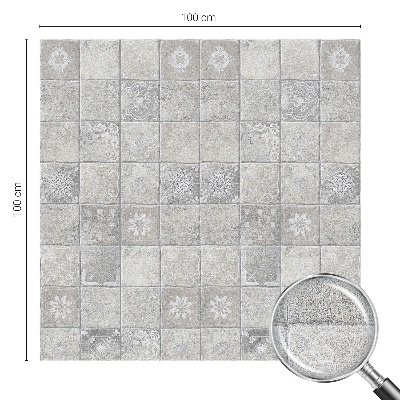 Matinė klijuojama plėvelė langams Dekoratyvinė keramika