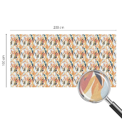 Pieninė plėvelė langams su raštu Botaninė energija