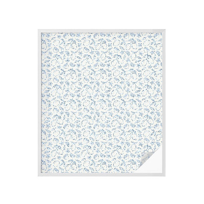 Plėvelė langams privatumui vitražas Citrinų raštas