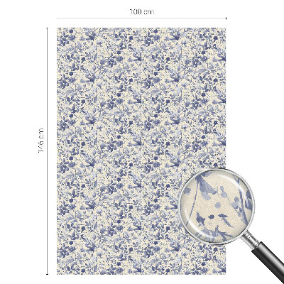 Plėvelė langams privatumui vitražas Gėlių simetrija