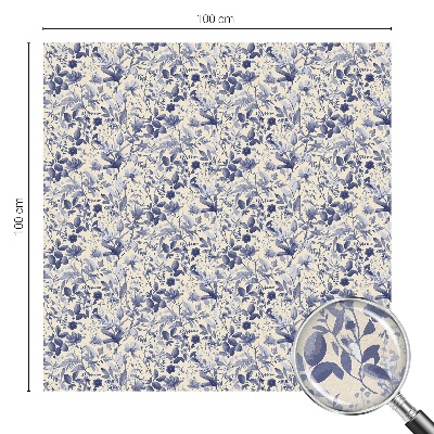 Plėvelė langams privatumui vitražas Gėlių simetrija