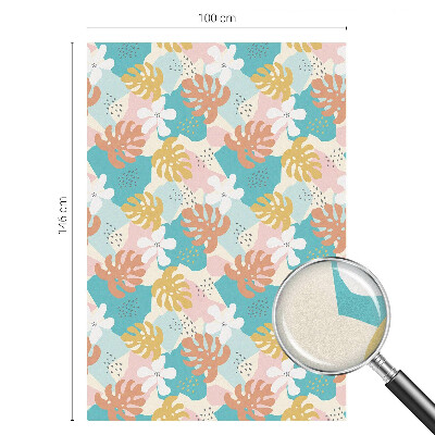 Pieninė plėvelė langams su raštu Egzotinė gamta