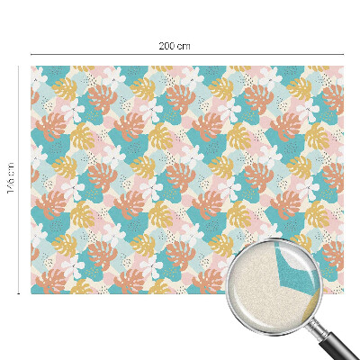 Pieninė plėvelė langams su raštu Egzotinė gamta