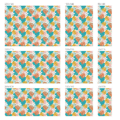 Pieninė plėvelė langams su raštu Egzotinė gamta