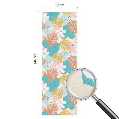 Pieninė plėvelė langams su raštu Egzotinė gamta