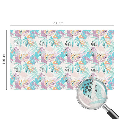 Nepermatoma plėvelė langams Abstrakti džiunglės