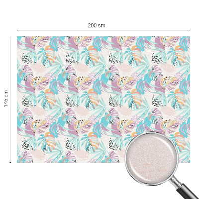 Nepermatoma plėvelė langams Abstrakti džiunglės