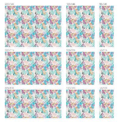 Nepermatoma plėvelė langams Abstrakti džiunglės