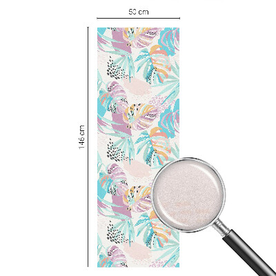 Nepermatoma plėvelė langams Abstrakti džiunglės