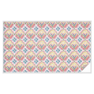 Matinė klijuojama plėvelė langams Gėlių raštai