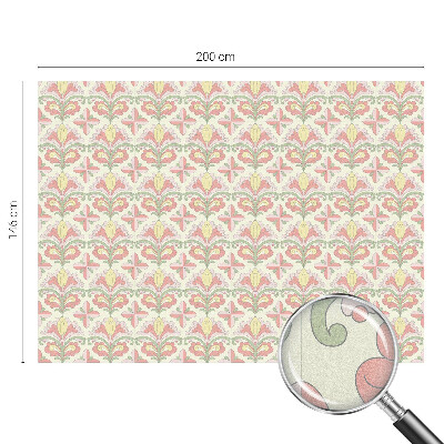 Plėvelė langams privatumui vitražas Augalų elegancija