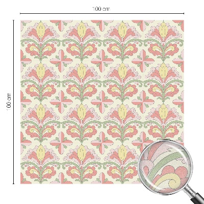 Plėvelė langams privatumui vitražas Augalų elegancija