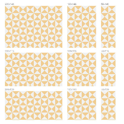 Matinė plėvelė langams su vitražo efektu Geometriniai trikampiai