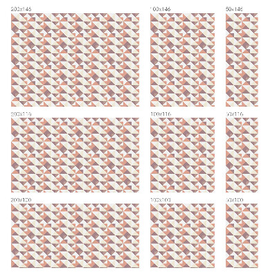 Matinė klijuojama plėvelė langams Šiuolaikiniai trikampiai