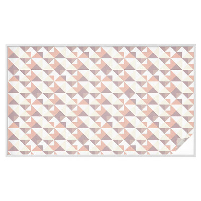 Matinė klijuojama plėvelė langams Šiuolaikiniai trikampiai