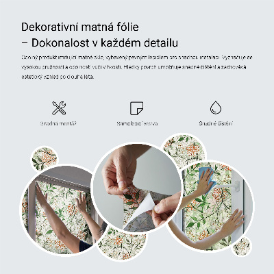 Pieninė plėvelė langams su raštu Žvaigždžių raštas