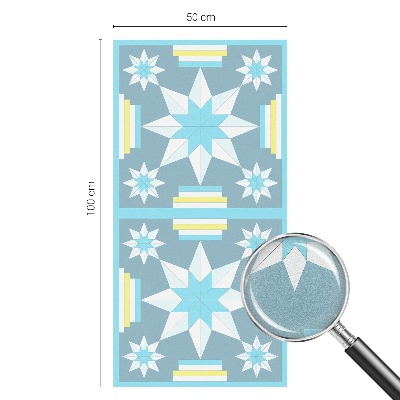 Pieninė plėvelė langams su raštu Žvaigždžių raštas