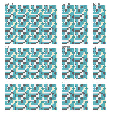 Plėvelė langams privatumui vitražas Geometriniai raštai